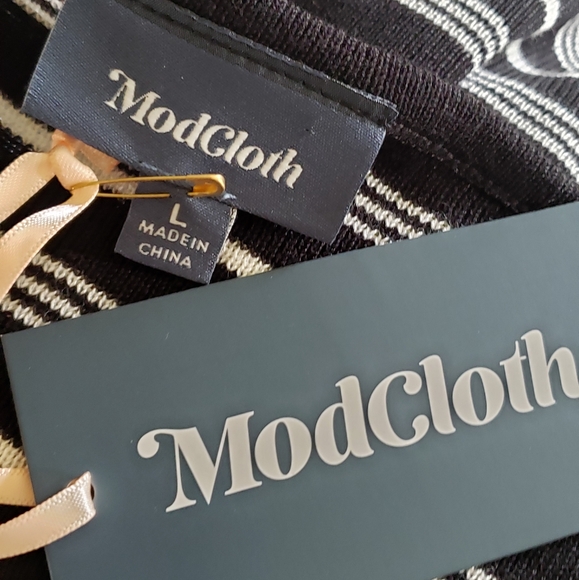 🆕️Modcloth | Black/white stripes - Picture 11 of 11